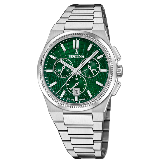 Festina RELOJ DE HOMBRE FESTINA SWISS MADE RIVÉ F20059/3 VERDE