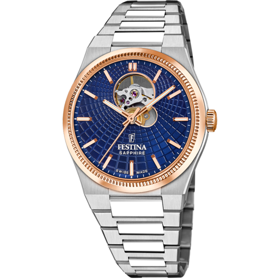 Festina RELOJ DE HOMBRE FESTINA SWISS MADE RIVÉ F20061/2 AZUL