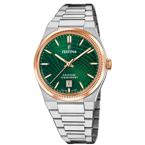 Festina RELOJ DE HOMBRE FESTINA SWISS MADE RIVÉ F20065/3 VERDE