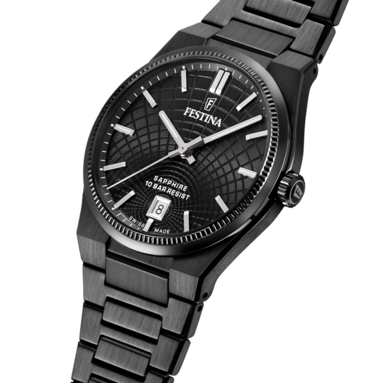 Festina RELOJ DE HOMBRE FESTINA SWISS MADE RIVÉ F20080/1 NEGRO