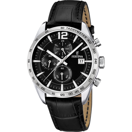 Festina RELOJ DE HOMBRE FESTINA TIMELESS CHRONOGRAPH F16760/4 CON ESFERA NEGRA