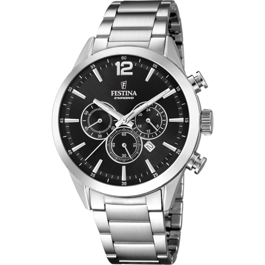 Festina RELOJ DE HOMBRE FESTINA TIMELESS CHRONOGRAPH F20343/8 CON ESFERA NEGRA