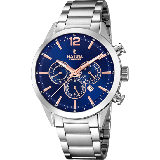 Festina RELOJ DE HOMBRE FESTINA TIMELESS CHRONOGRAPH F20343/9 CON ESFERA AZUL