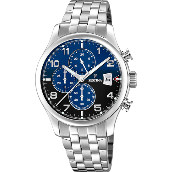 Festina RELOJ DE HOMBRE FESTINA TIMELESS CHRONOGRAPH F20374/8 CON ESFERA AZUL