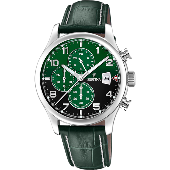 Festina RELOJ DE HOMBRE FESTINA TIMELESS CHRONOGRAPH F20375/8 CON ESFERA VERDE