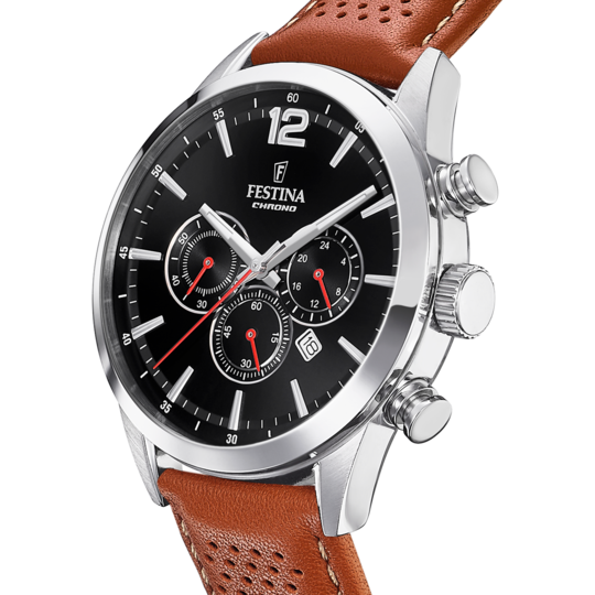 Festina RELOJ DE HOMBRE FESTINA TIMELESS CHRONOGRAPH F20542/6 CON ESFERA NEGRA
