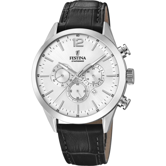 Festina RELOJ DE HOMBRE FESTINA TIMELESS CHRONOGRAPH F20542/1 CON ESFERA PLATEADA