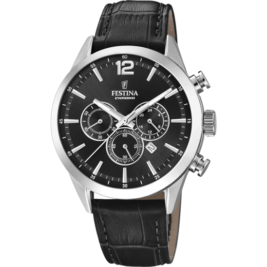 Festina RELOJ DE HOMBRE FESTINA TIMELESS CHRONOGRAPH F20542/5 CON ESFERA NEGRA