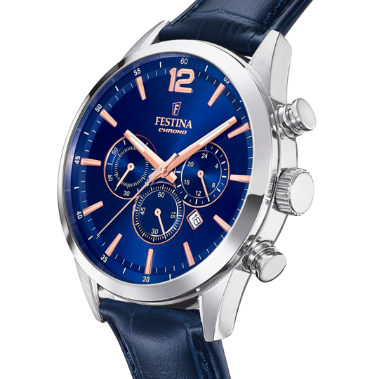 Festina RELOJ DE HOMBRE FESTINA TIMELESS CHRONOGRAPH F20542/4 CON ESFERA AZUL