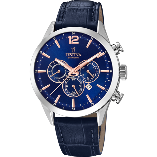 Festina RELOJ DE HOMBRE FESTINA TIMELESS CHRONOGRAPH F20542/4 CON ESFERA AZUL