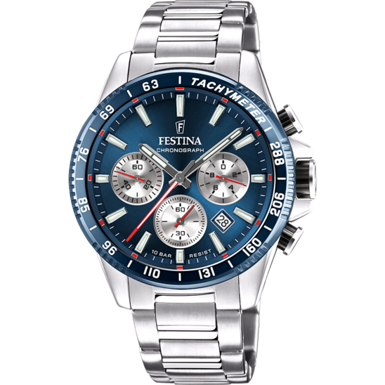 Festina RELOJ DE HOMBRE FESTINA TIMELESS CHRONOGRAPH F20560/2 CON ESFERA AZUL