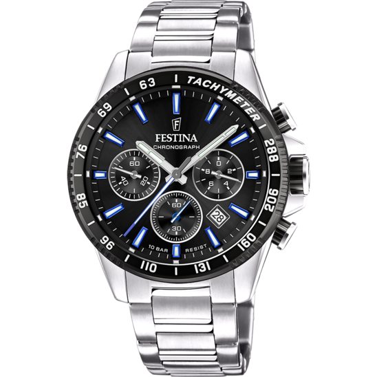 Festina RELOJ DE HOMBRE FESTINA TIMELESS CHRONOGRAPH F20560/5 CON ESFERA NEGRA