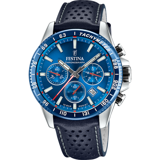 Festina RELOJ DE HOMBRE FESTINA TIMELESS CHRONOGRAPH F20561/3 CON ESFERA AZUL