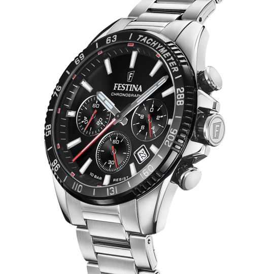 Festina RELOJ DE HOMBRE FESTINA TIMELESS CHRONOGRAPH F20560/6 CON ESFERA NEGRA
