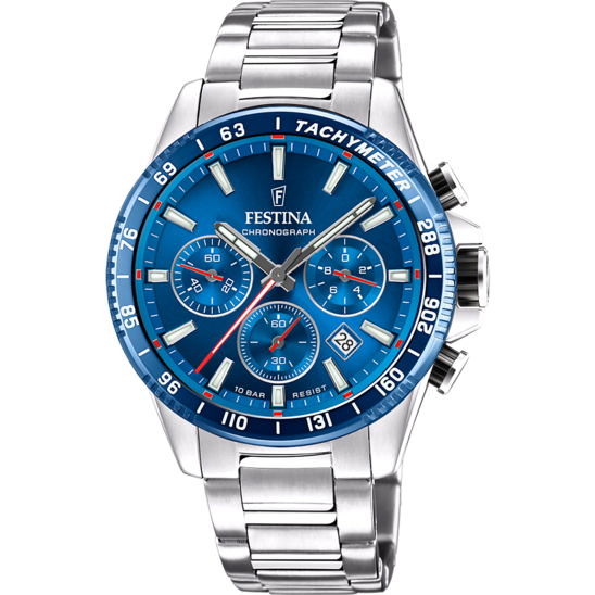 Festina RELOJ DE HOMBRE FESTINA TIMELESS CHRONOGRAPH F20560/3 CON ESFERA AZUL
