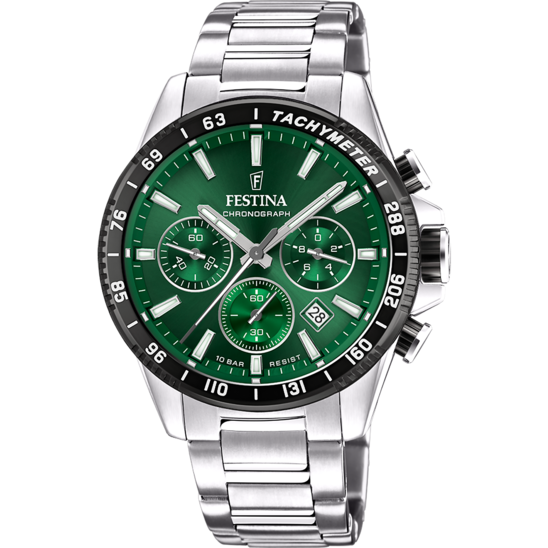 Festina RELOJ DE HOMBRE FESTINA TIMELESS CHRONOGRAPH F20560/4 CON ESFERA VERDE