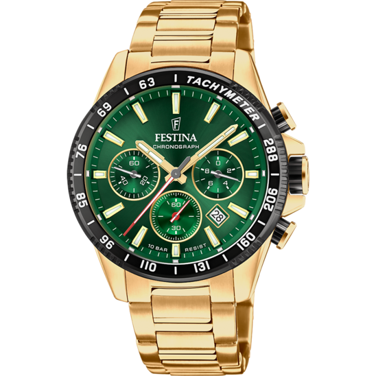 Festina RELOJ DE HOMBRE FESTINA TIMELESS CHRONOGRAPH F20634/4 CON ESFERA VERDE