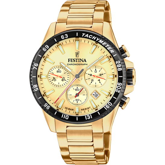 Festina RELOJ DE HOMBRE FESTINA TIMELESS CHRONOGRAPH F20634/6 CON ESFERA BEIGE