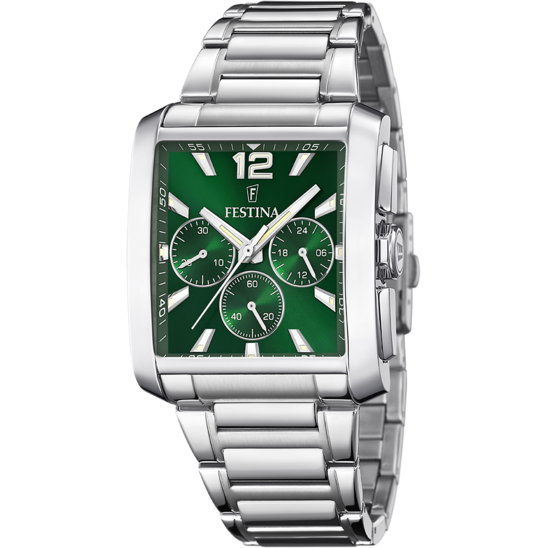 Festina RELOJ DE HOMBRE FESTINA TIMELESS CHRONOGRAPH F20635/3 CON ESFERA VERDE