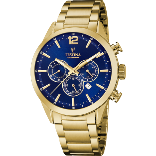 Festina RELOJ DE HOMBRE FESTINA TIMELESS CHRONOGRAPH F20633/2 CON ESFERA AZUL