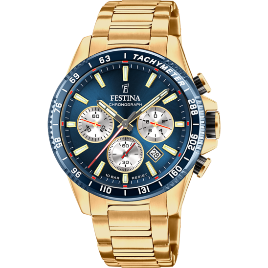 Festina RELOJ DE HOMBRE FESTINA TIMELESS CHRONOGRAPH F20634/2 CON ESFERA AZUL