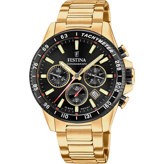 Festina RELOJ DE HOMBRE FESTINA TIMELESS CHRONOGRAPH F20634/5 CON ESFERA NEGRA