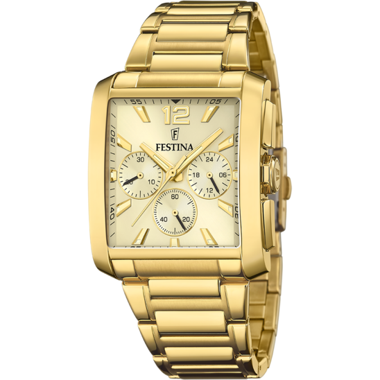 Festina RELOJ DE HOMBRE FESTINA TIMELESS CHRONOGRAPH F20638/2 CON ESFERA DORADA