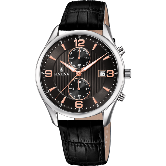 Festina RELOJ DE HOMBRE FESTINA TIMELESS CHRONOGRAPH F6855/7 CON ESFERA NEGRA
