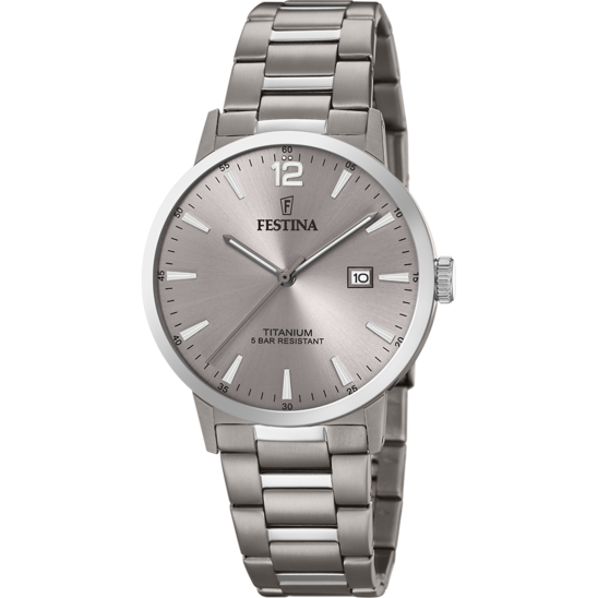 Festina RELOJ DE HOMBRE FESTINA TITANIUM F20435/2 CON ESFERA GRIS