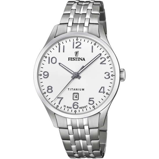Festina RELOJ DE HOMBRE FESTINA TITANIUM F20466/1 CON ESFERA BLANCA