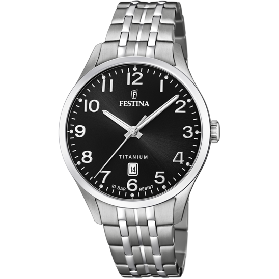 Festina RELOJ DE HOMBRE FESTINA TITANIUM F20466/3 CON ESFERA NEGRA