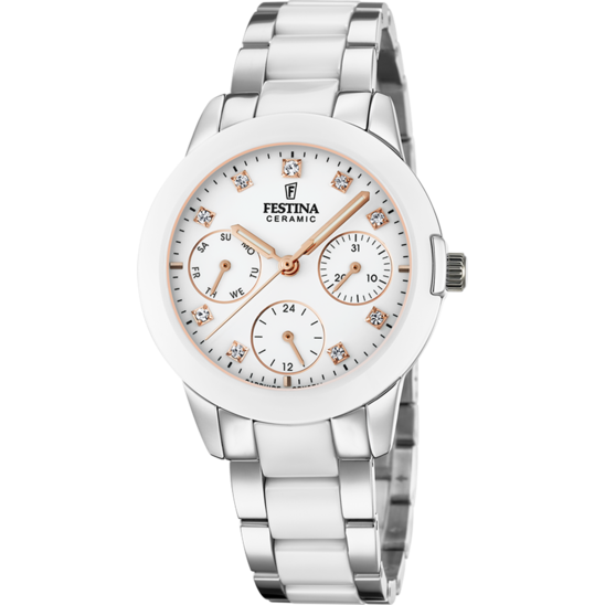 Festina RELOJ DE MUJER FESTINA CERAMIC F20497/1 CON ESFERA BLANCA
