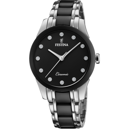 Festina RELOJ DE MUJER FESTINA CERAMIC F20499/3 CON ESFERA NEGRA