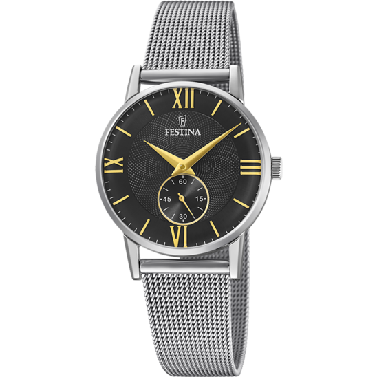 Festina RELOJ DE MUJER FESTINA RETRO F20572/4 CON ESFERA NEGRA
