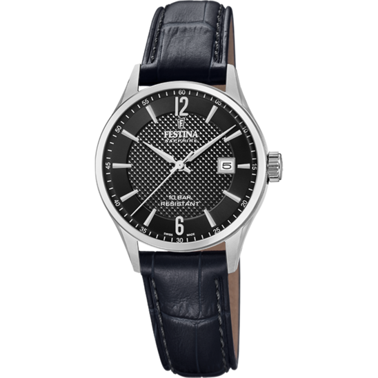 Festina RELOJ DE MUJER FESTINA SWISS MADE F20009/4 CON ESFERA NEGRA
