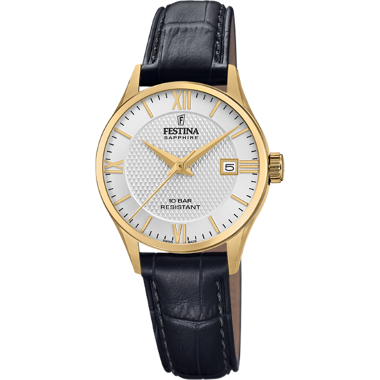 Festina RELOJ DE MUJER FESTINA SWISS MADE F20011/1 CON ESFERA PLATEADA