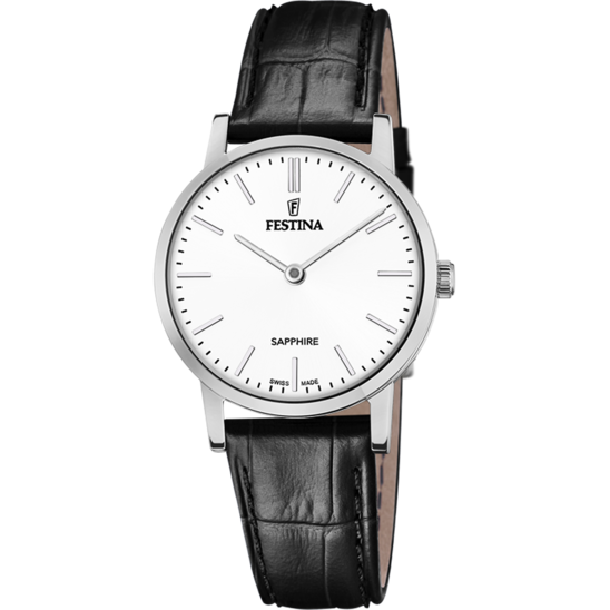 Festina RELOJ DE MUJER FESTINA SWISS MADE F20013/1 CON ESFERA BLANCA