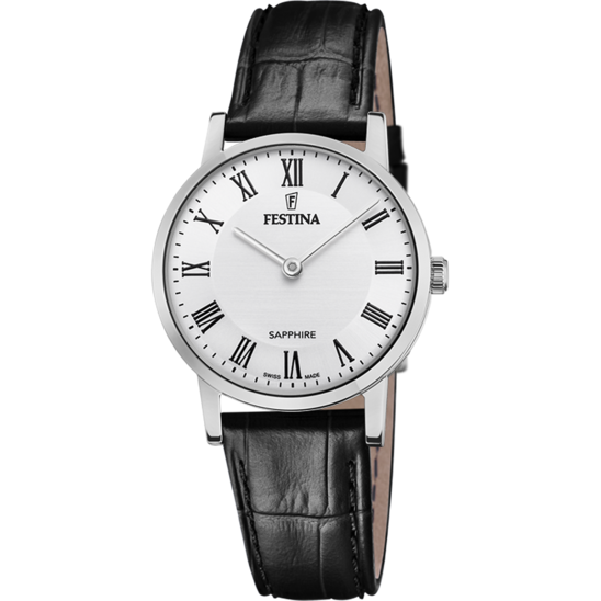 Festina RELOJ DE MUJER FESTINA SWISS MADE F20013/2 CON ESFERA BLANCA