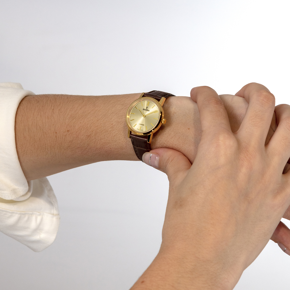 Festina RELOJ DE MUJER FESTINA SWISS MADE F20017/2 CON ESFERA BEIGE