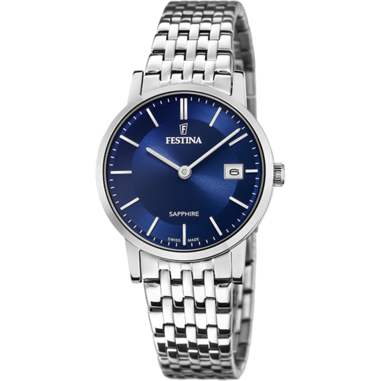 Festina RELOJ DE MUJER FESTINA SWISS MADE F20019/2 CON ESFERA AZUL