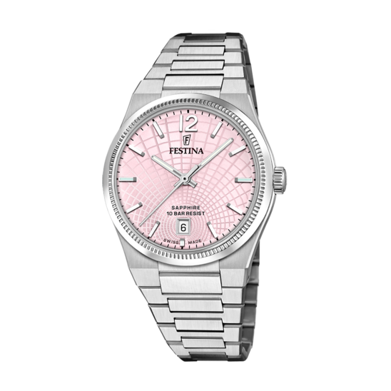 Festina RELOJ DE MUJER FESTINA SWISS MADE RIVÉ F20052/3 ROSA