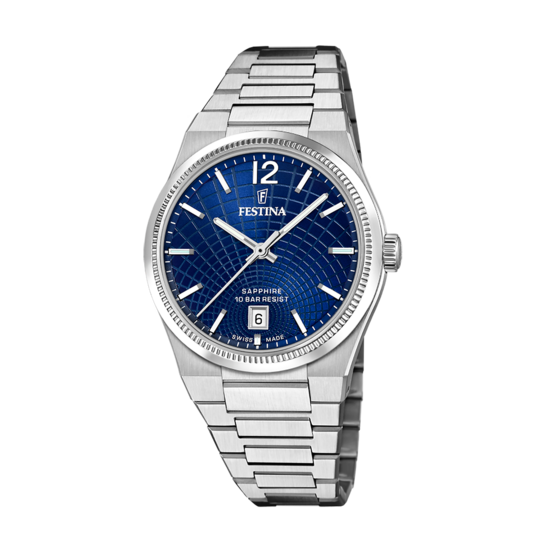 Festina RELOJ DE MUJER FESTINA SWISS MADE RIVÉ F20052/7 AZUL