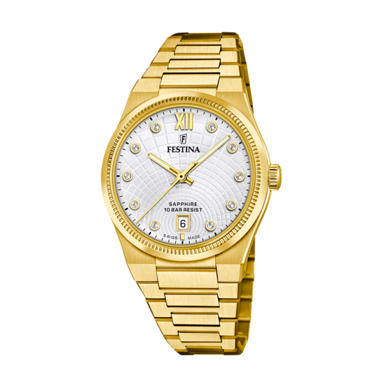 Festina RELOJ DE MUJER FESTINA SWISS MADE RIVÉ F20058/1 PLATEADO