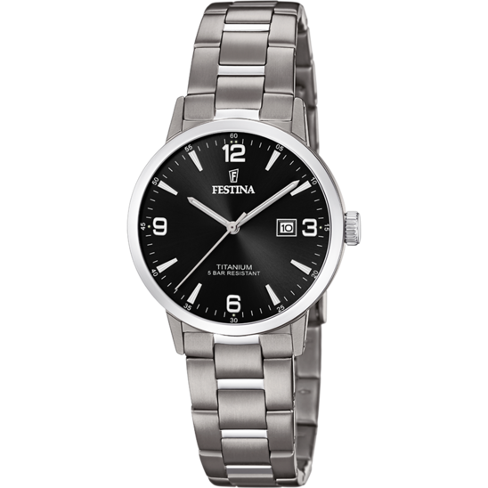 Festina RELOJ DE MUJER FESTINA TITANIUM F20436/3 CON ESFERA NEGRA