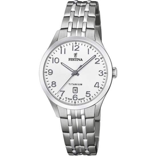 Festina RELOJ DE MUJER FESTINA TITANIUM F20468/1 CON ESFERA BLANCA