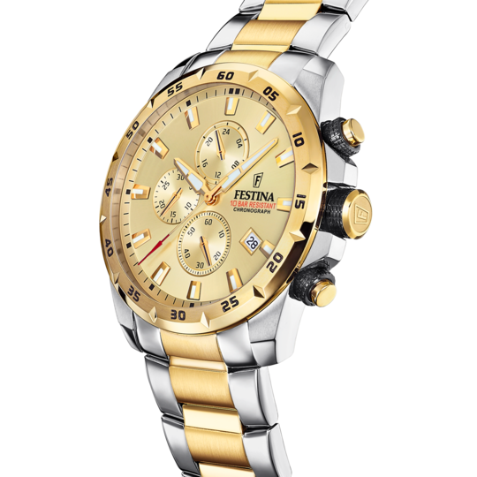 Festina RELOJ FESTINA F20562/1 CHAMPÁN CORREA DE ACERO HOMBRE