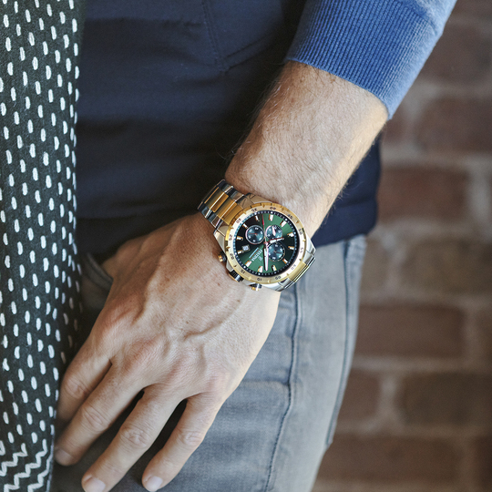 Festina RELOJ FESTINA F20562/3 VERDE CORREA DE ACERO HOMBRE