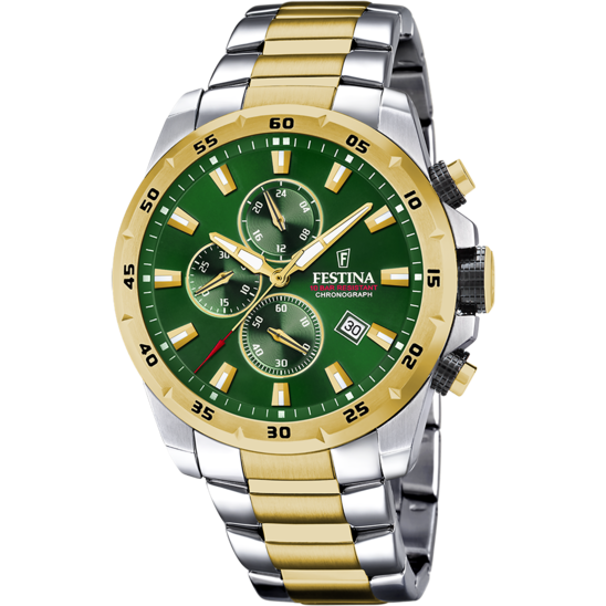 Festina RELOJ FESTINA F20562/3 VERDE CORREA DE ACERO HOMBRE