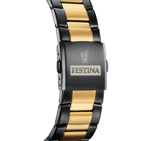 Festina RELOJ FESTINA F20563 / 1 NEGRO CORREA DE ACERO HOMBRE