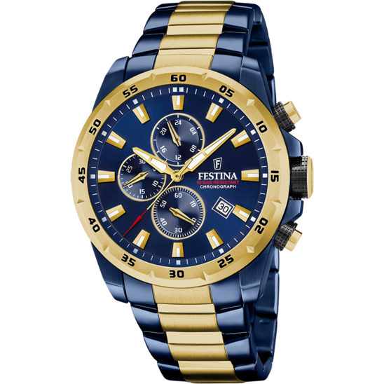 Festina RELOJ FESTINA F20564/1 AZUL CORREA DE ACERO HOMBRE